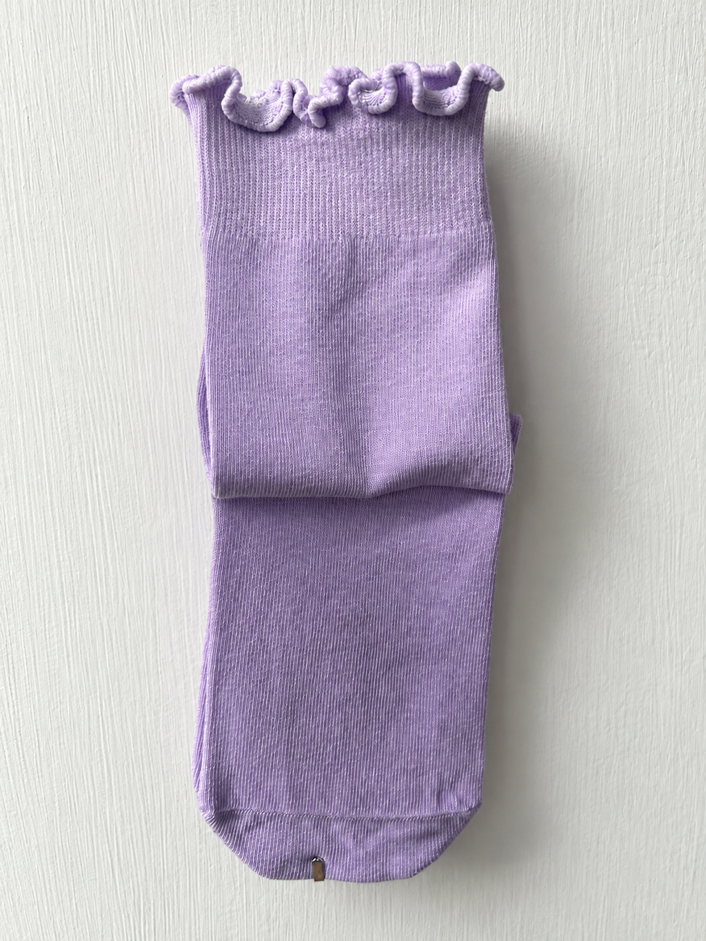 Lavender Ruffle Yoga Socks